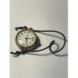 A 9 CARAT GOLD LIMIT WRIST WATCH SEEN WORKING BUT NO WARRANTY