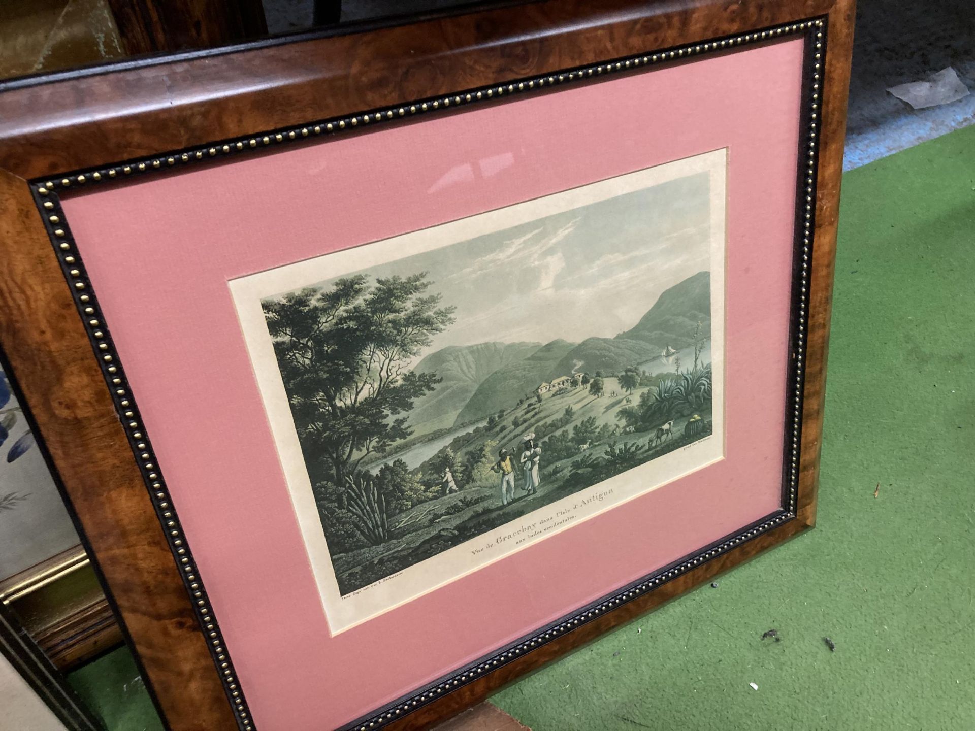 A MIXED LOT OF VINTAGE ENGRAVINGS AND PRINTS TO INCLUDE JOHN BAILEY, GILT FRAMED EXAMPLE ETC - Bild 5 aus 7