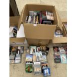 A LARGE ASSORTMENT OF VARIOUS DVDS