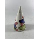 A LIMITED EDITION WEDGEWOOD CLARICE CLIFFE BLUE CHINTZ SUGAR SHAKER