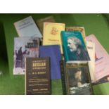 A QUANTITY OF BOOKS TO INCLUDE THE WINTER SOLDIERS, A HISTORY OF SANSKRIT LITERATURE, THE LIFE OF