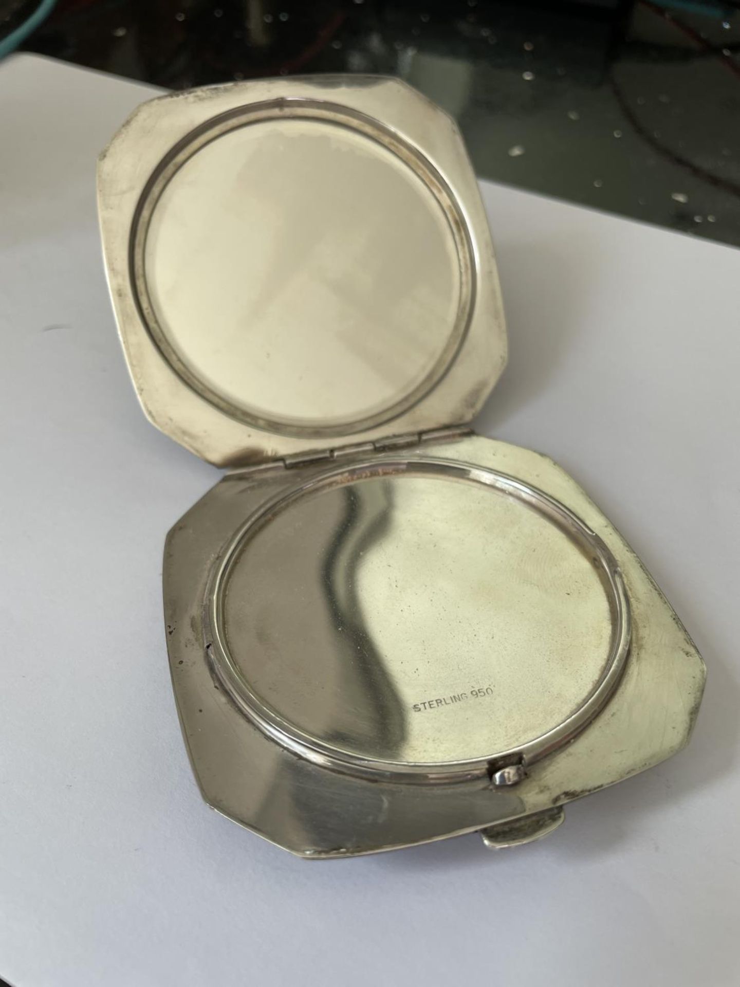 A MARKED STERLING 950 COMPACT GROSS WEIGHT 89.9 GRAMS - Image 3 of 5