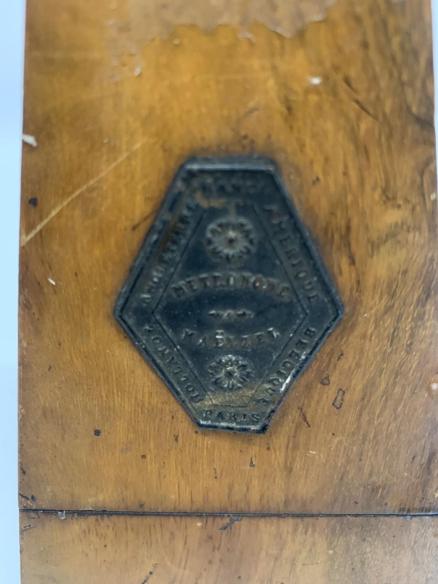 A MAHOGANY CASED METRONOME - Image 2 of 4