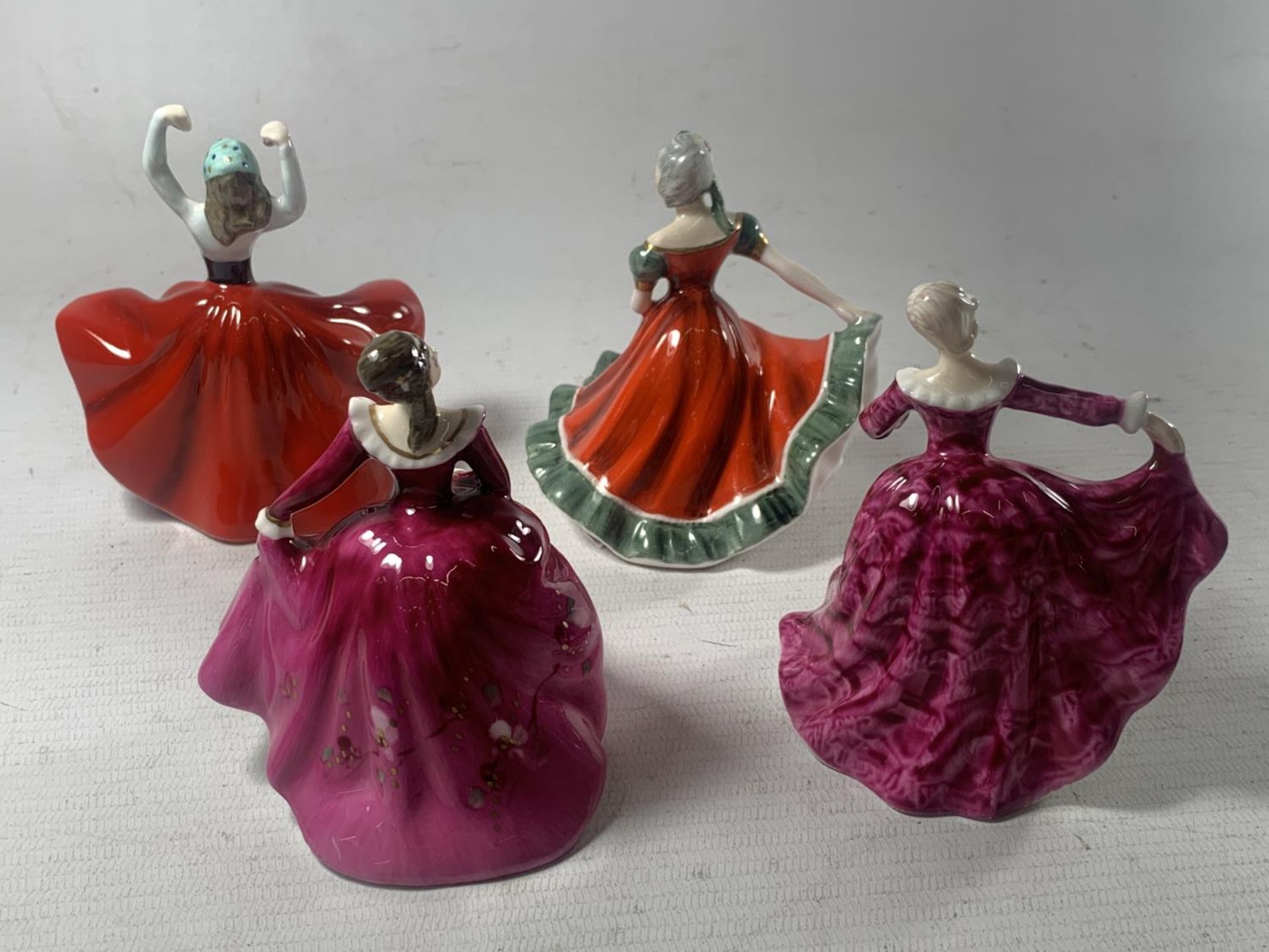 FOUR ROYAL DOULTON FIGURES TO INCLUDE KAREN, FRAGRANCE, KIRSTY, AND NINETTE - Image 4 of 5