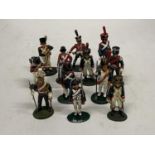 A COLLECTION OF DEL PRADO FRENCH ARTILLARY SOLDIERS