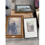 A COLLECTION OF VARIOUS FRAMED PRINTS