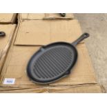 APPROXIMATELY TEN CAST IRON SKILLET PANS