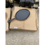 APPROXIMATELY 10 CAST IRON SKILLET PANS