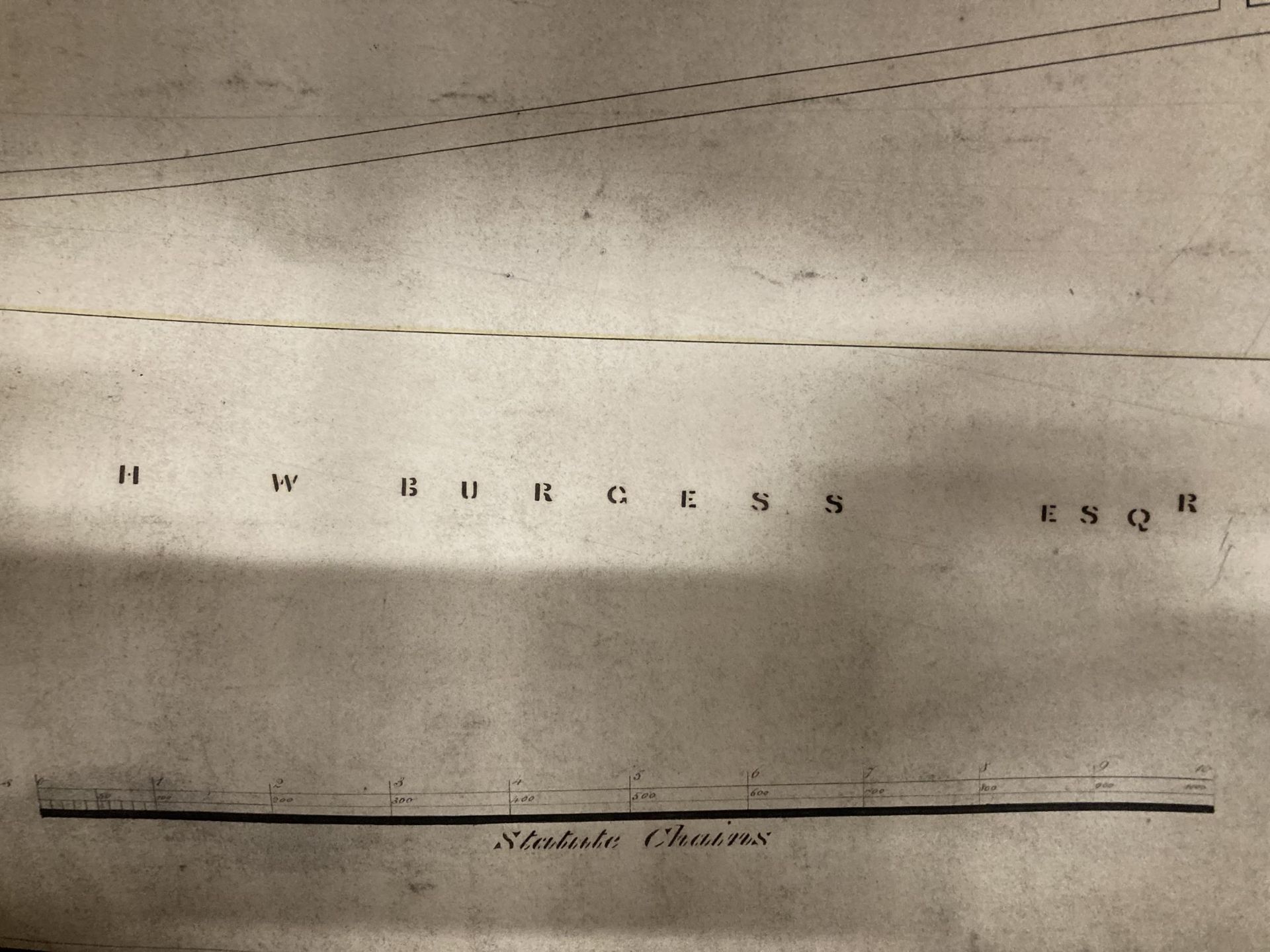 A PLAN OF LAND SITUATE IN ARDWICK BEING THE PROPERTY OF W & J BROCKLEHURST ESQRS SURVEYED BY W - Image 3 of 3