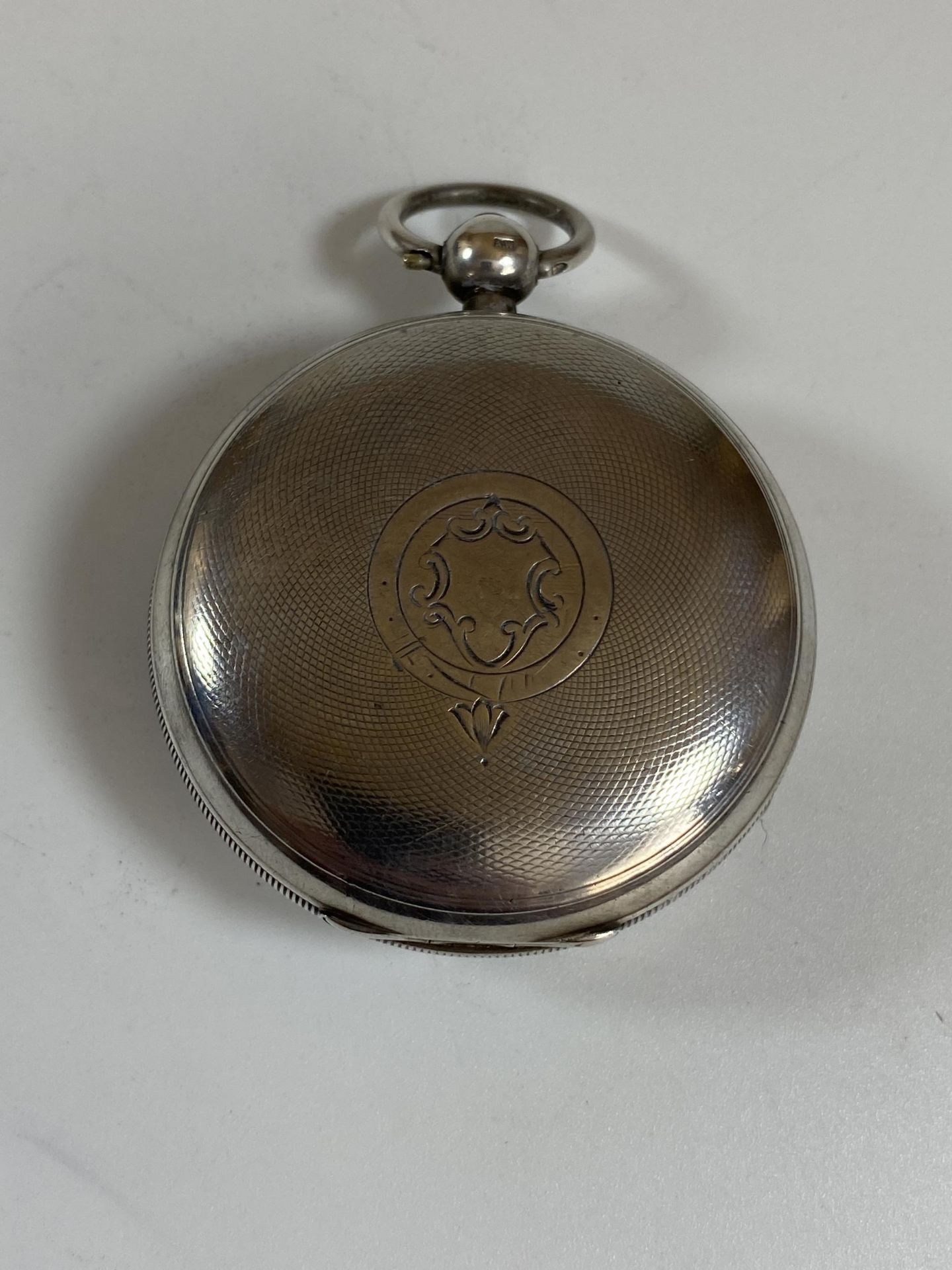 A VICTORIAN J G GRAVES HALLMARKED SILVER FUSEE MOVEMENT POCKET WATCH - Bild 2 aus 5