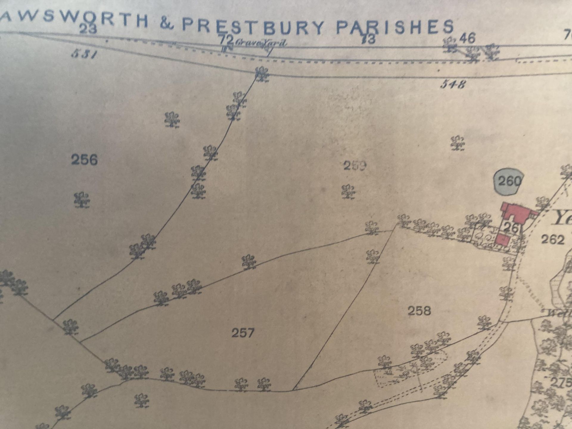 AN ANTIQUARIAN MAP OF CHESHIRE (EASTERN DIVISION) GAWSWORTH AND PRESTBURY PARISHES TOGETHER WITH A - Image 8 of 10