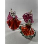 FOUR ROYAL DOULTON FIGURES TO INCLUDE KAREN, FRAGRANCE, KIRSTY, AND NINETTE