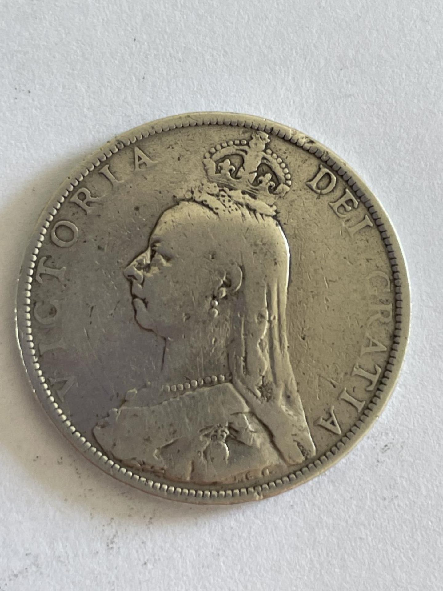 A VICTORIAN SILVER FLORIN 1898 - Image 2 of 2