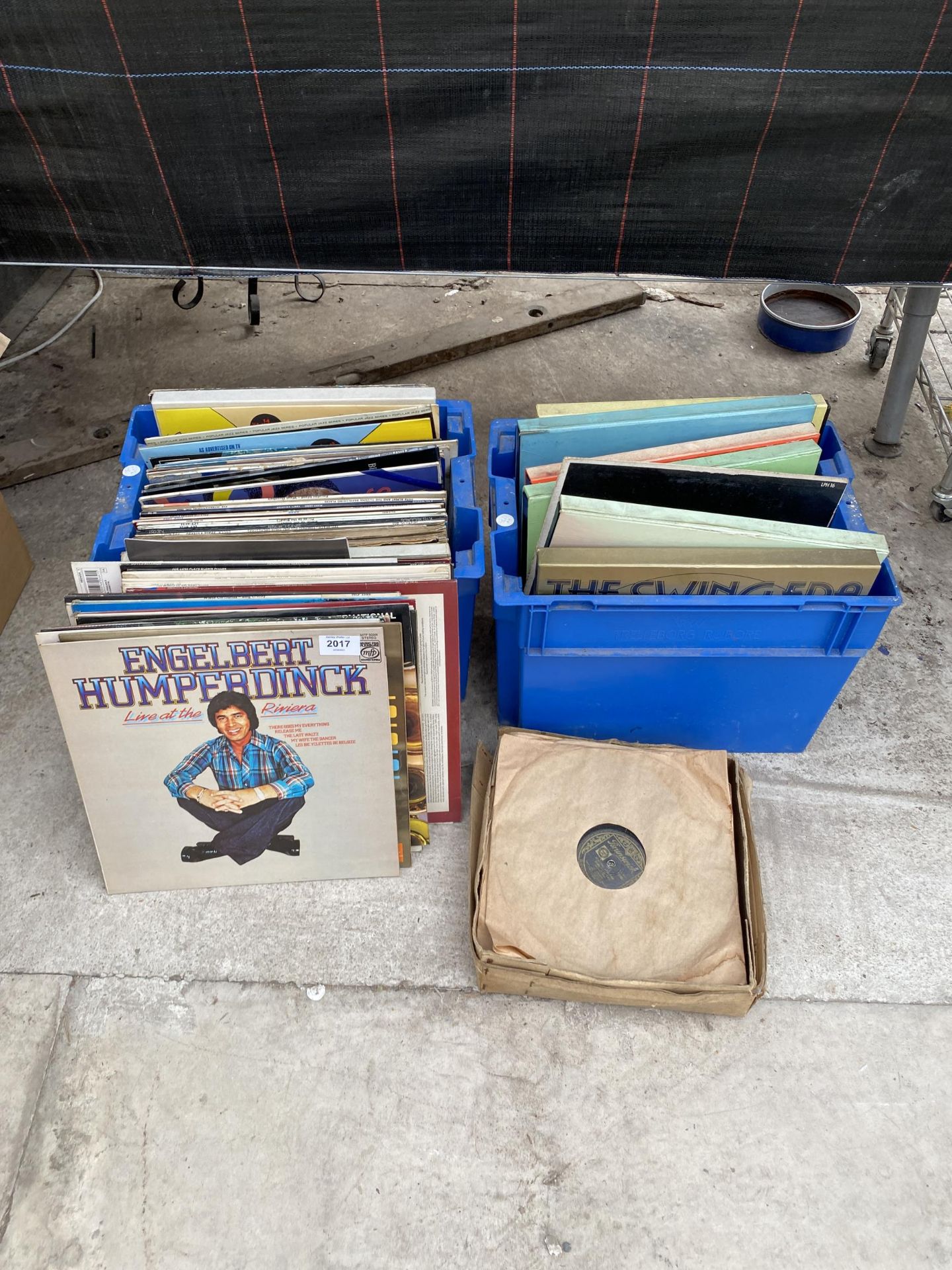 AN ASSORTMENT OF LP RECORDS