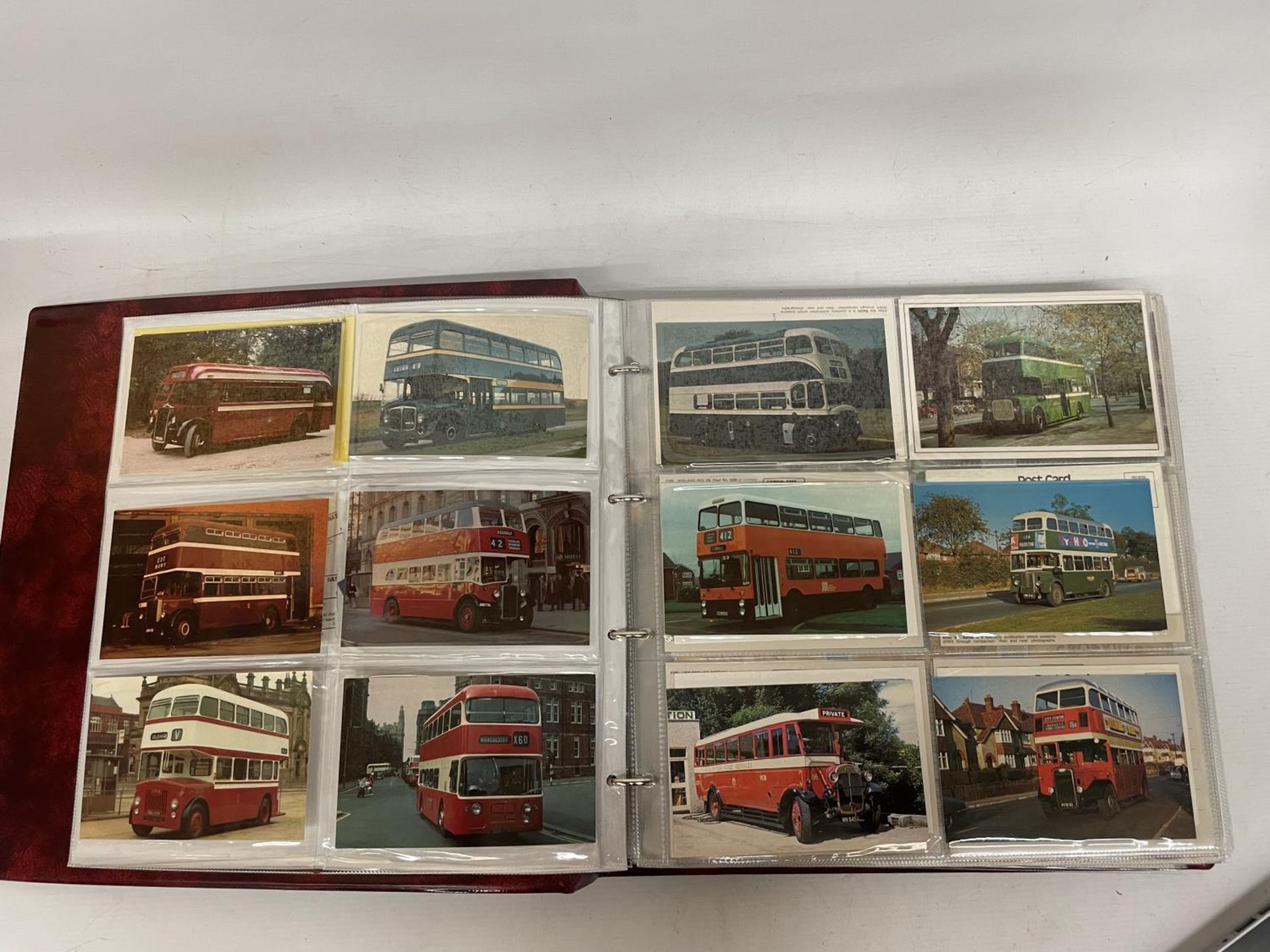 APPROXIMATELY 285 POSTCARDS RELATING TO PUBLIC TRANSPORT OUTSIDE LONDON, CARS, BIKES, COMMERCIAL,