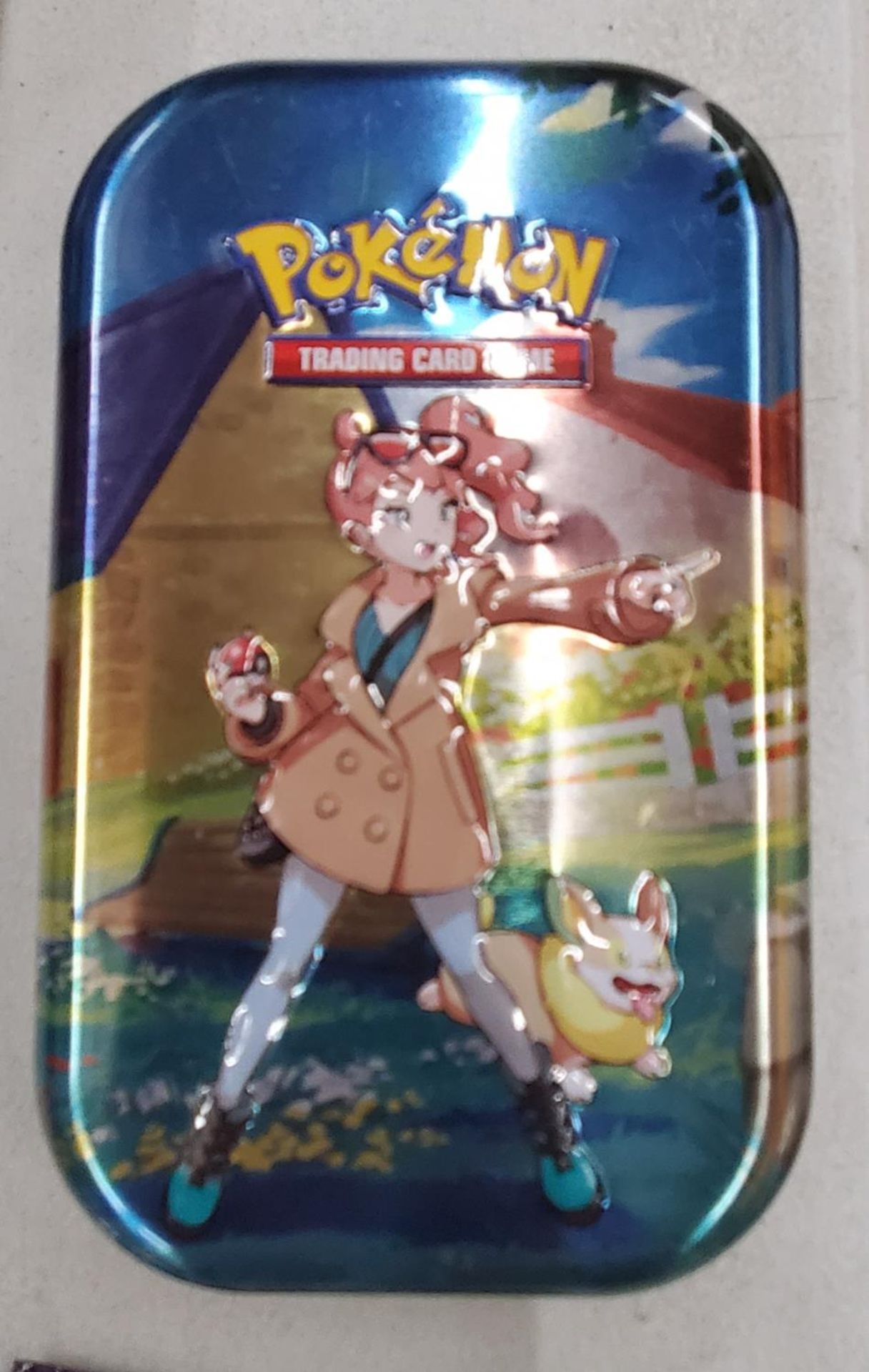 TWO TINS OF POKEMON CARDS TO INCLUDE SHINIES, ETC - 100+ - Image 2 of 3