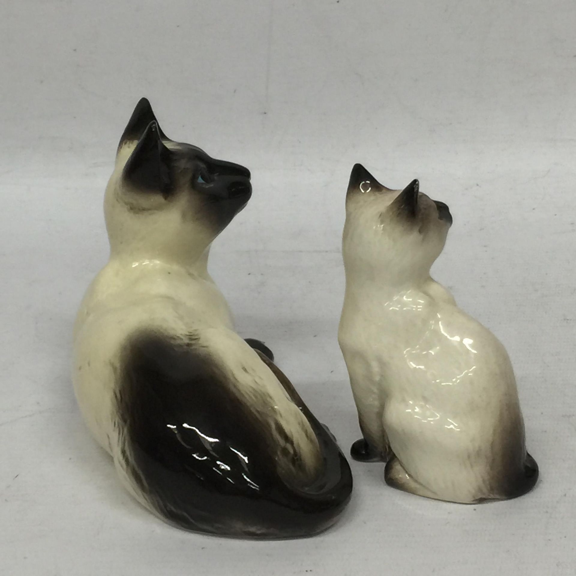 TWO BESWICK SIAMESE CATS - Image 2 of 4