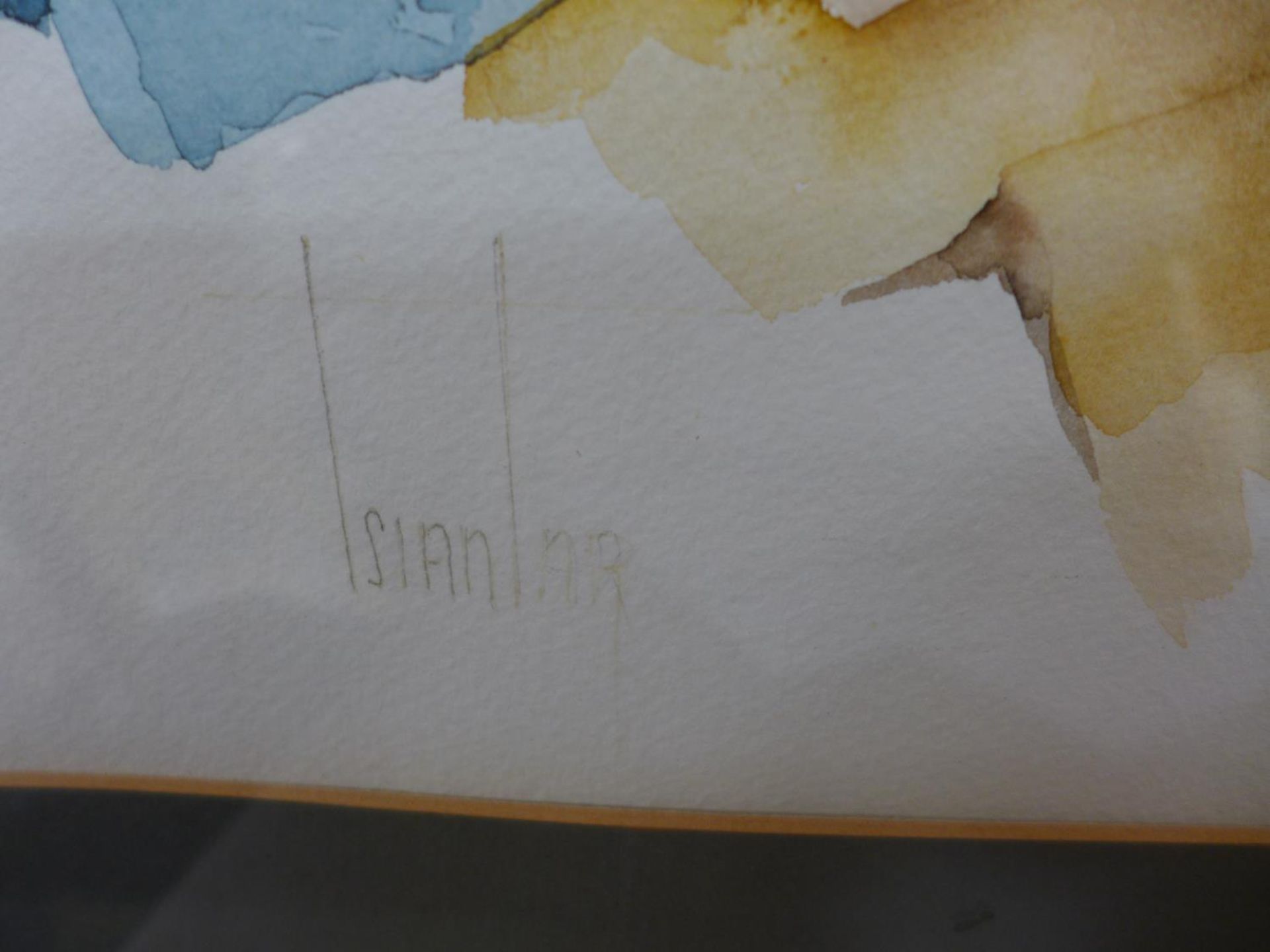 TSIANTAR (LATE 20TH/EARLY 21ST CENTURY) TWO WATERCOLOURS OF NUDES, SIGNED, 24X48CM, 30X49CM, ONE - Image 2 of 5