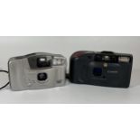 TWO CANON CAMERAS - CANON SURE SHOT BF WITH 32MM LENS AND CANON SURE SHOT ACE WITH 35MM LENS