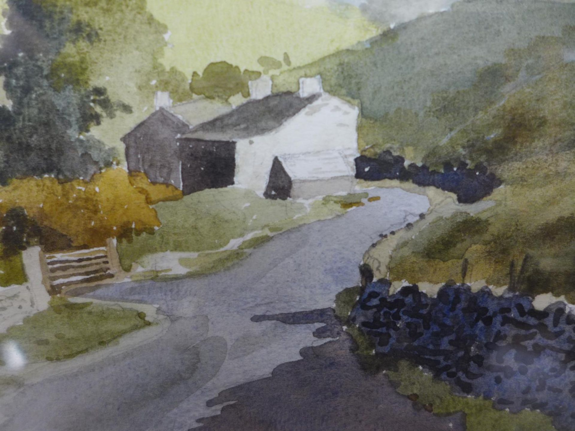 SAM CHADWICK (1902-1992) DALES SCENE, WATERCOLOUR, SIGNED, 27X39CM, FRAMED AND GLAZED - Image 3 of 4