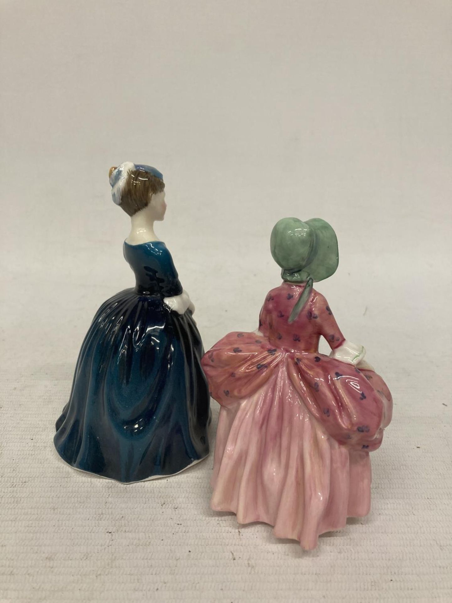 TWO SMALL ROYAL DOULTON FIGURES "BO-PEEP" AND "CHERIE" - Image 2 of 3