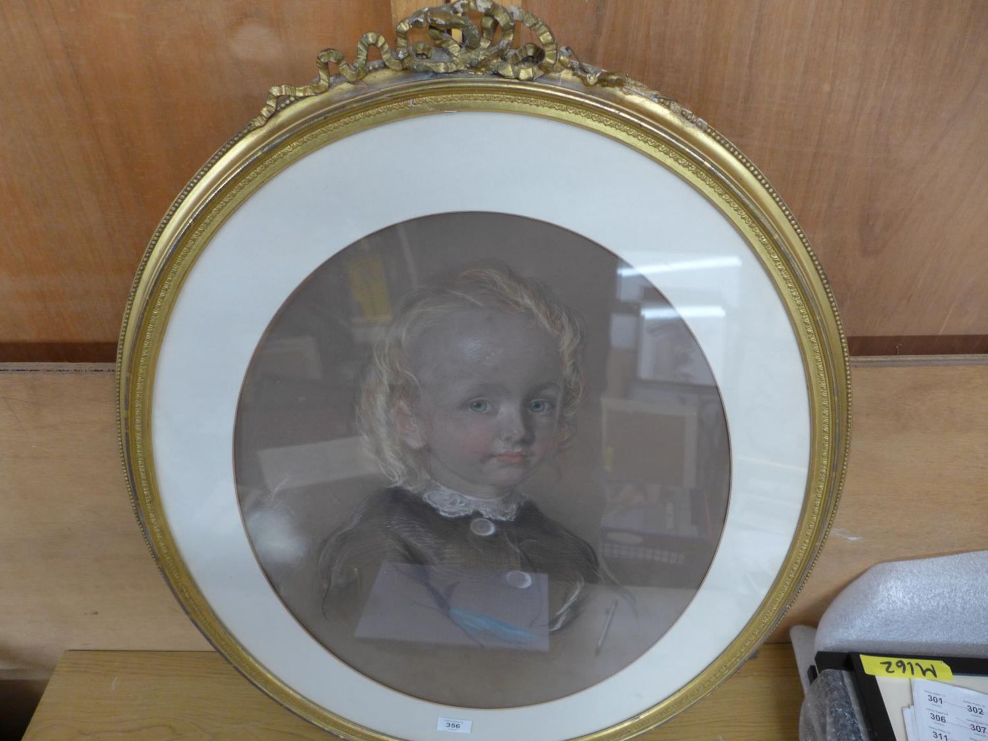 J.GILBERT (BRITISH 19TH CENTURY) PORTRAIT OF A YOUNG BOY, OVAL, PASTEL, SIGNED AND DATED 1868,