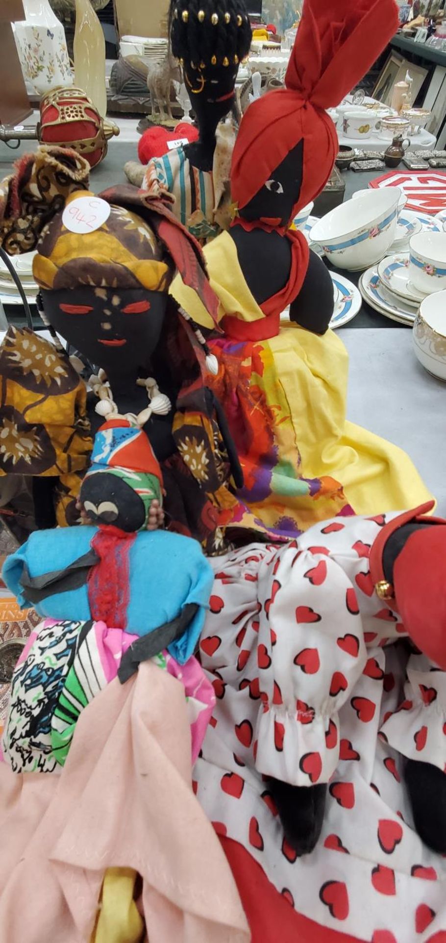 A COLLECTION OF AFRICAN STYLE DOLLS - 8 IN TOTAL - Image 2 of 3