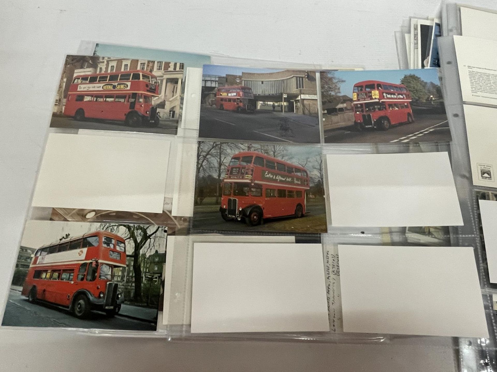 APPROXIMATELY 380 POSTCARDS RELATING TO BUSES, TRAMS, TROLLEY BUSES, UNDERGROUND,METROPOLITAN AND - Bild 2 aus 9