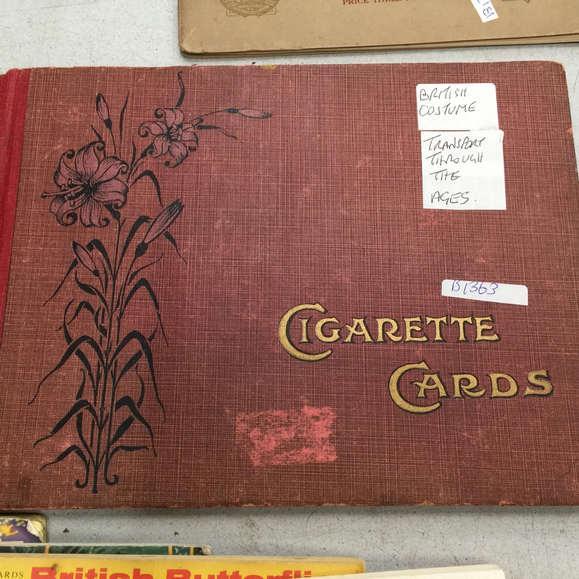TWELVE TEA PICTURE CARD ALBUMS WITH CARDS PLUS THREE LARGE CIGARETTE CARD ALBUMS WITH CARDS TO - Image 3 of 4