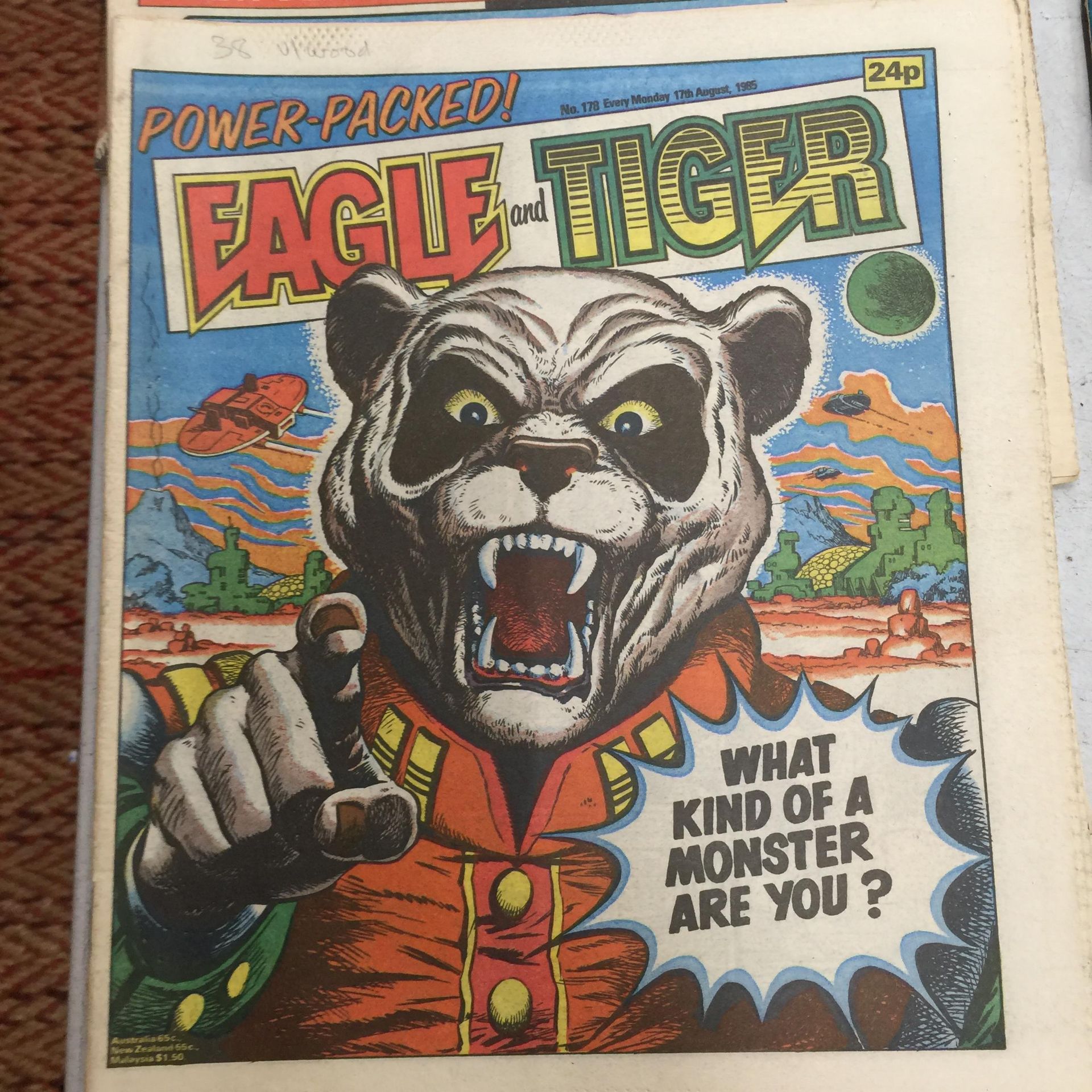 A COLLECTION OF 1980'S EAGLE COMICS FEATURING DAN DARE, ETC - 15 IN TOTAL - Image 5 of 16