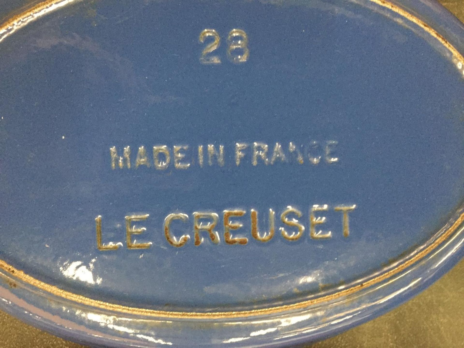 FOUR LE CREUSET COOKING DISHES AND PANS PLUS ONE OTHER - Image 3 of 4