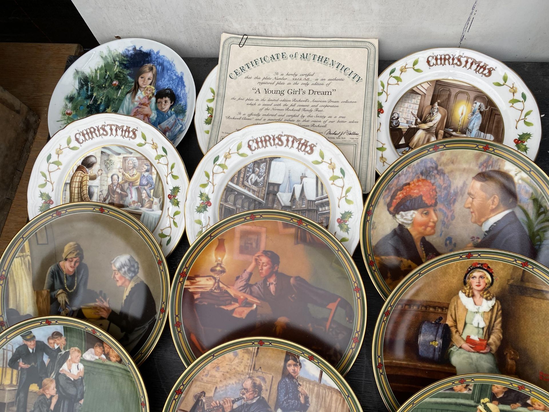 AN ASSORTMENT OF COLLECTORS PLATES WITH CERTIFICATES OF AUTHENTICITY - Image 2 of 8