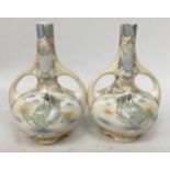 A PAIR OF VINTAGE NIPPON JAPANESE STYLE VASES