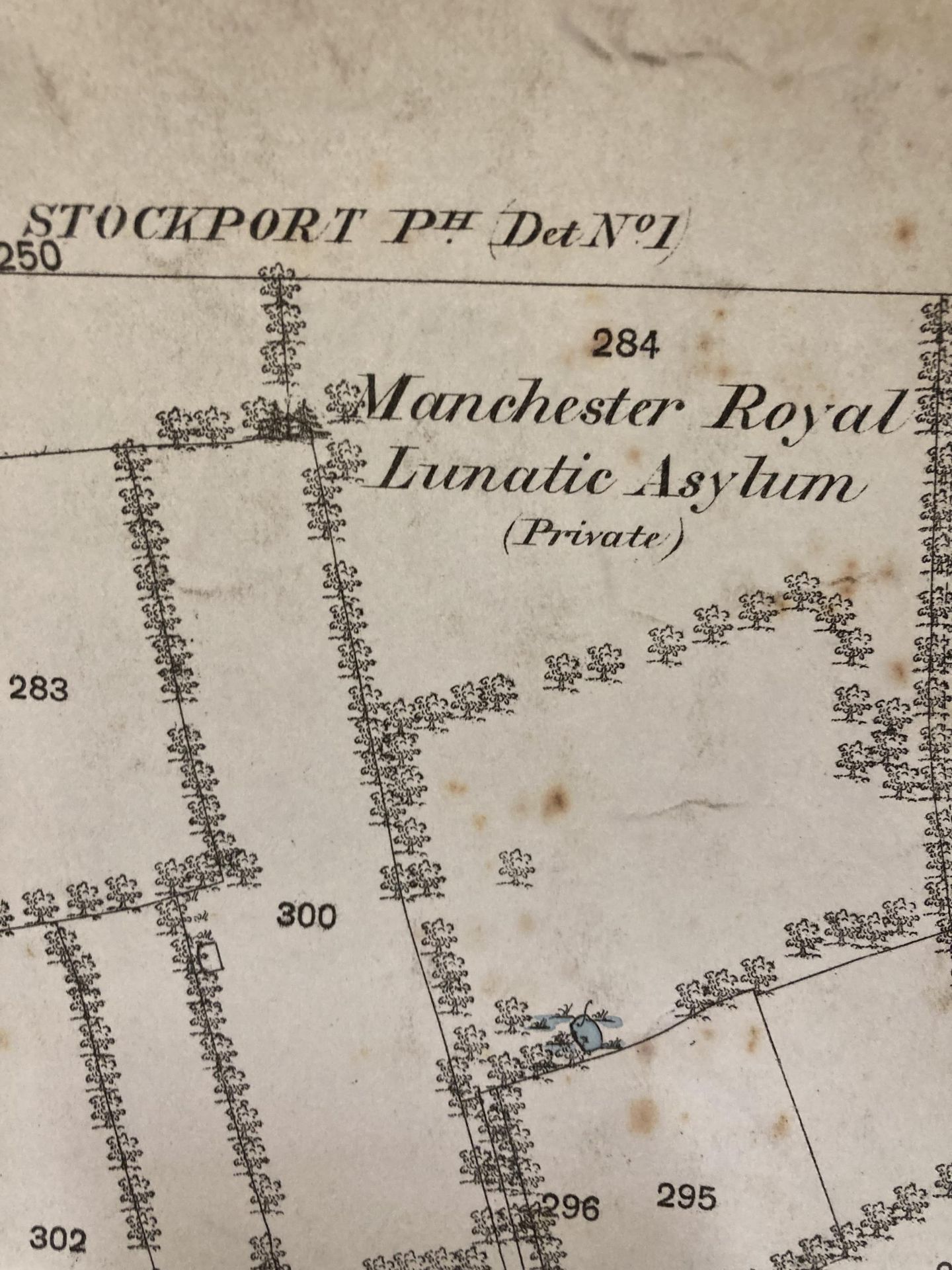 TWO ITEMS - AN 1885 ORDNANCE SURVEY MAP OF CHESHIRE / DERBYSHIRE PLUS AN 1872 ORDNANCE SURVEY MAP OF - Image 5 of 8