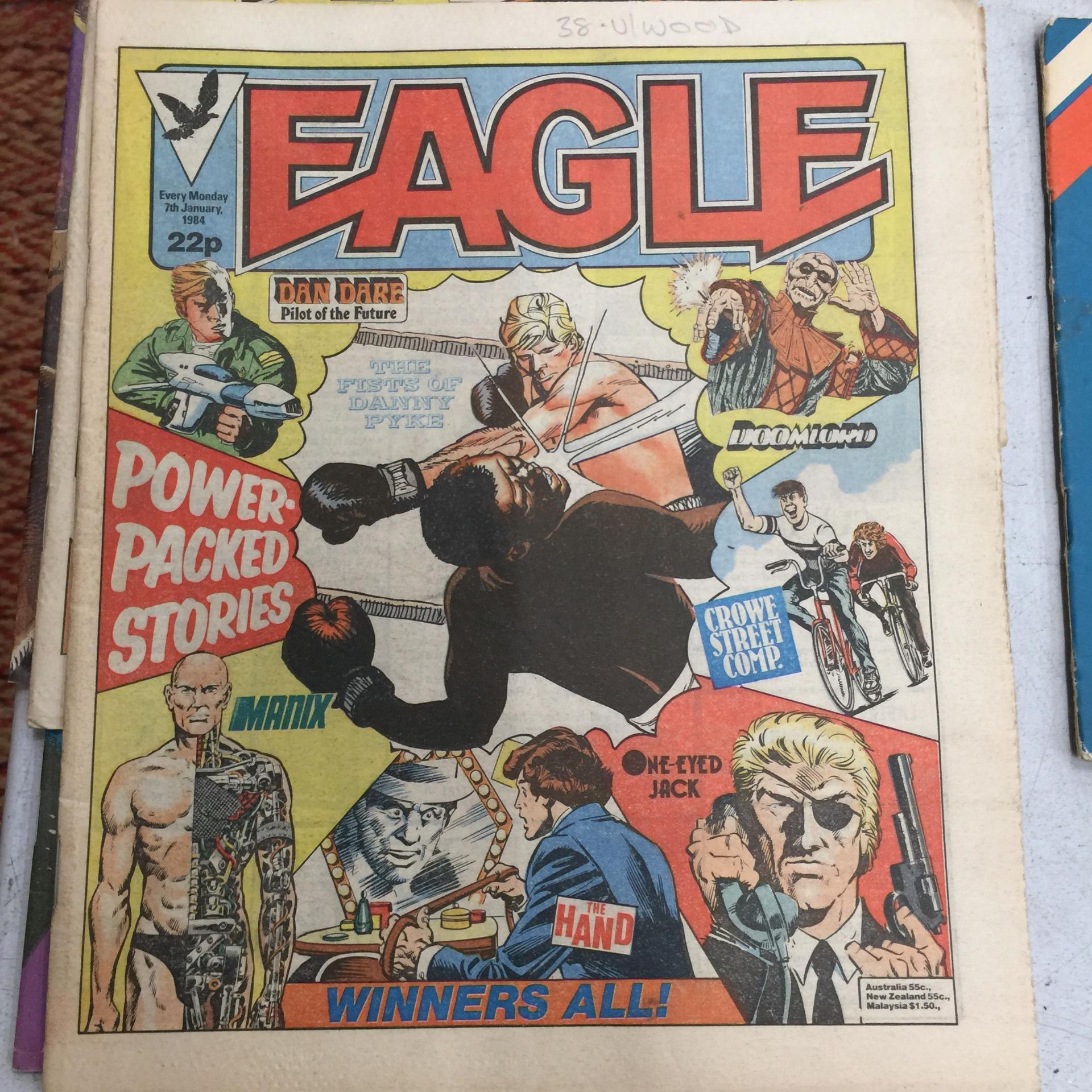 A COLLECTION OF 1980'S EAGLE COMICS FEATURING DAN DARE, ETC - 15 IN TOTAL - Image 8 of 16