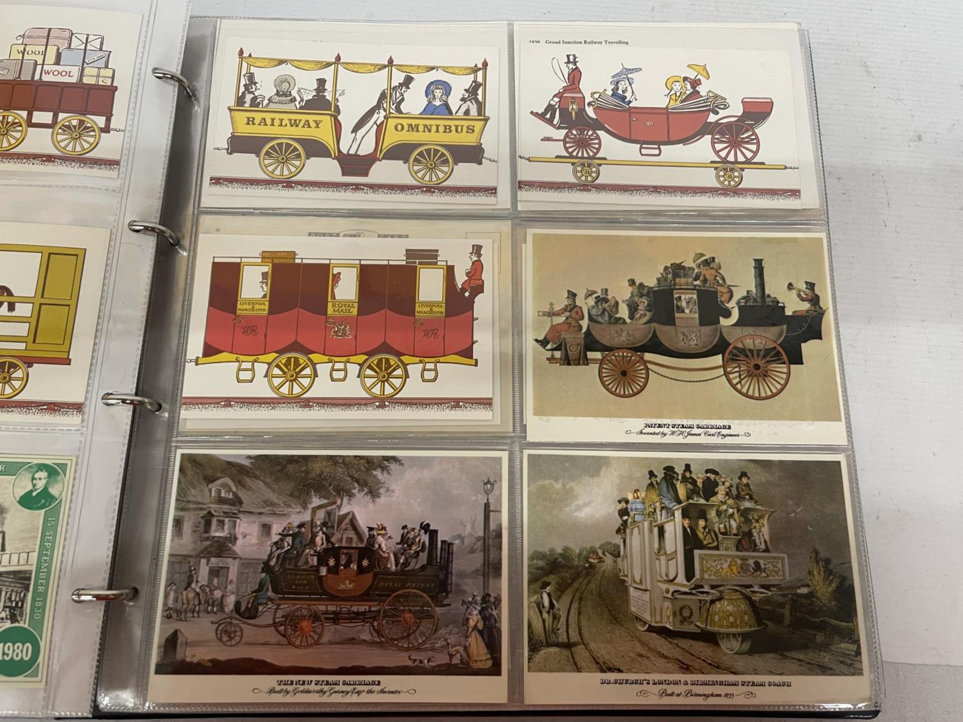 APPROXIMATELY 365 POSTCARDS RELATING TO TRAINS TO INCLUDE RAILWAY POSTERS AND ADVERTISING, EARLY - Bild 11 aus 11