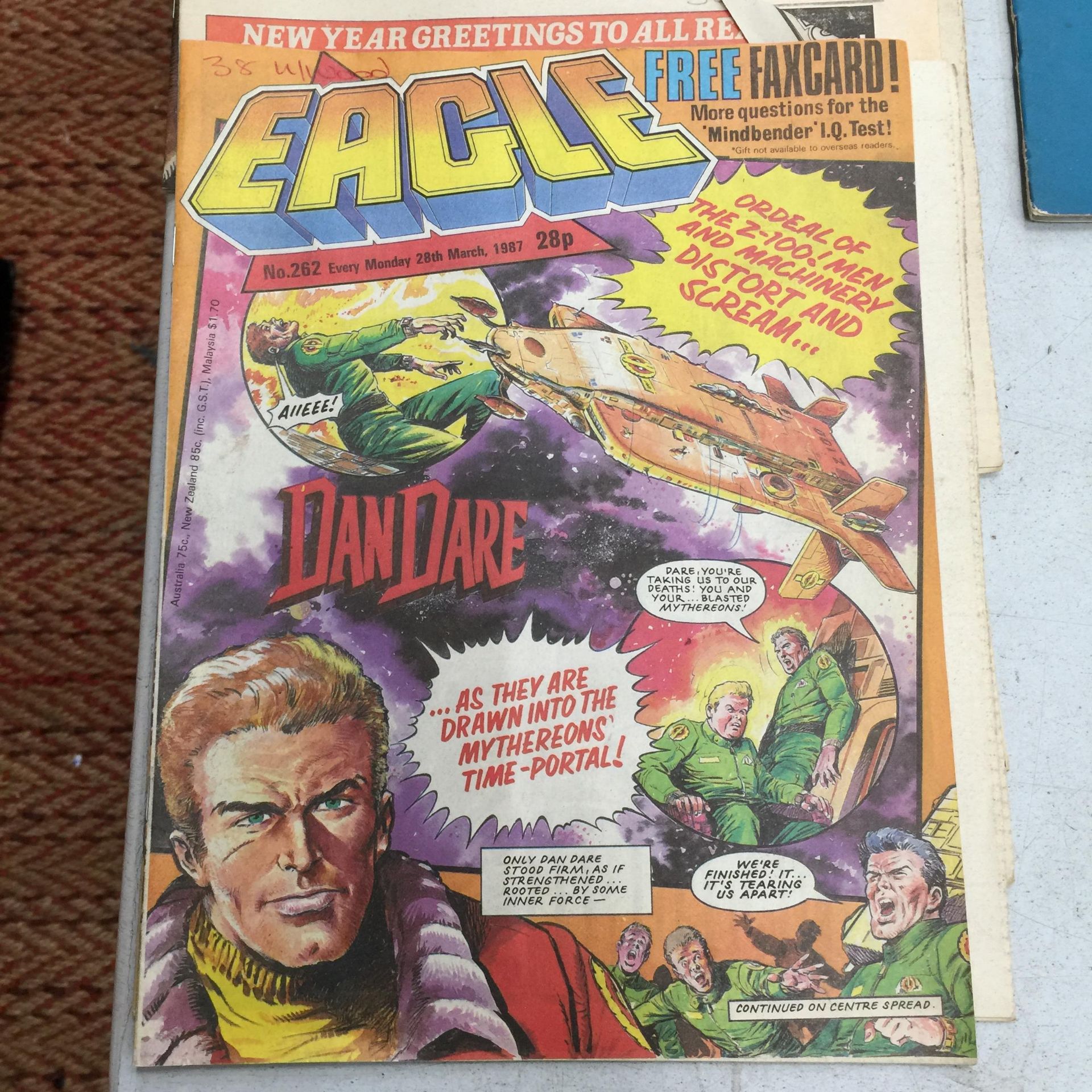A COLLECTION OF 1980'S EAGLE COMICS FEATURING DAN DARE, ETC - 15 IN TOTAL - Image 4 of 16