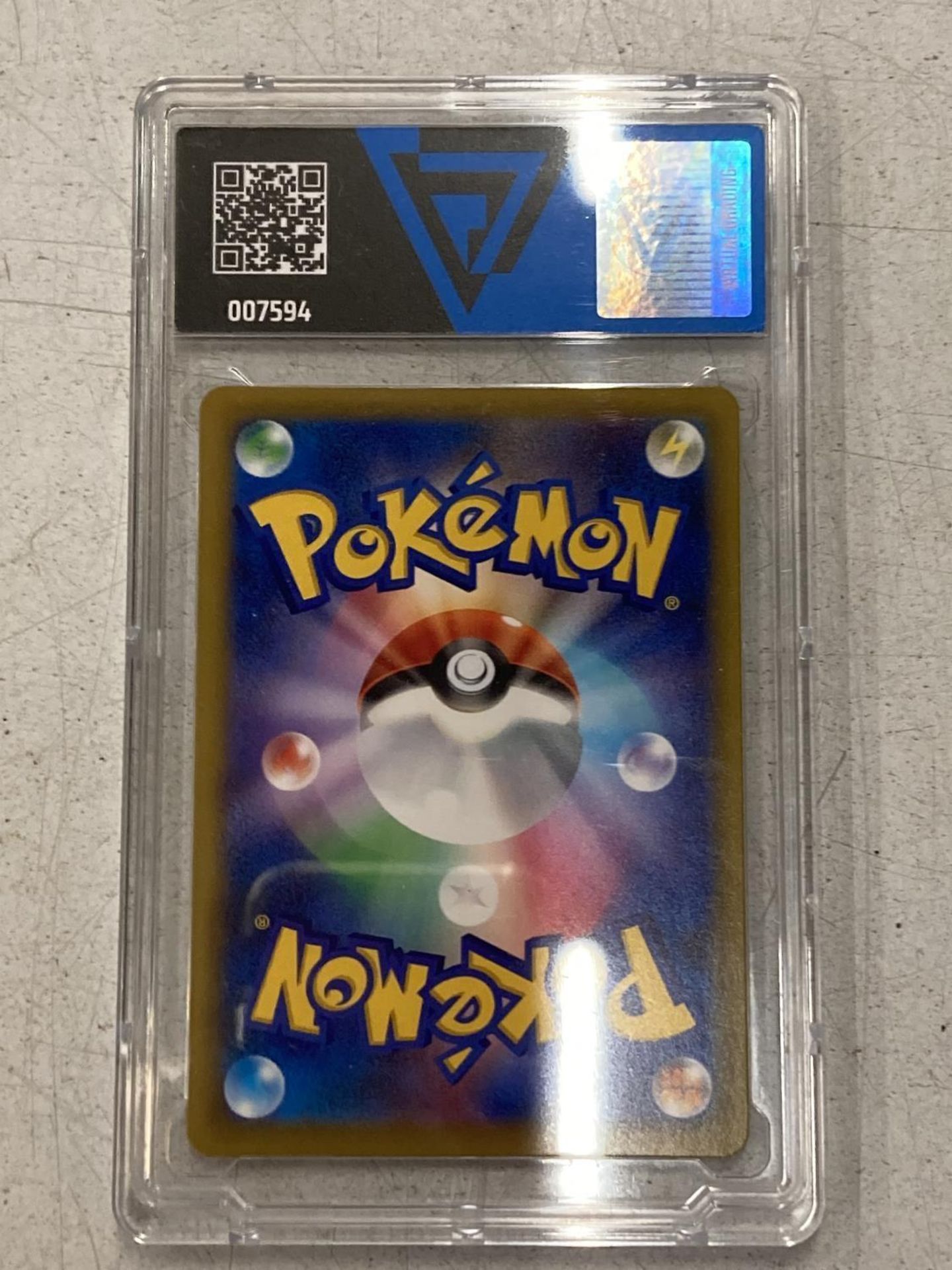 A GRADED 9/10 HOLO POKEMON JAPANESE CHARIZARD CARD - VIRTUAL GRADING - Bild 2 aus 2