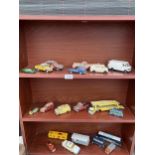 AN ASSORTMENT OF VINTAGE DIE CAST VEHICLES