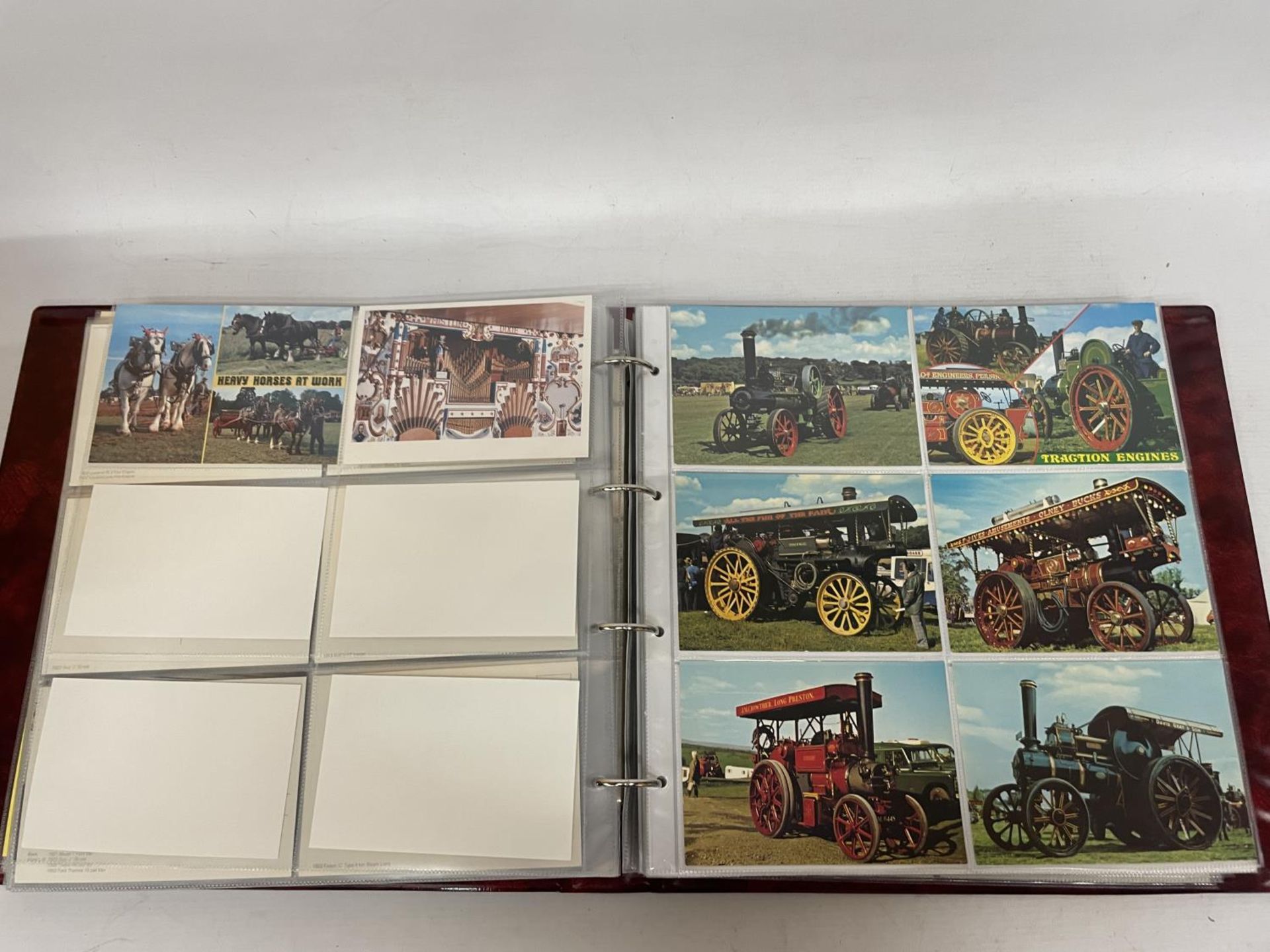 APPROXIMATELY 285 POSTCARDS RELATING TO PUBLIC TRANSPORT OUTSIDE LONDON, CARS, BIKES, COMMERCIAL, - Image 5 of 10