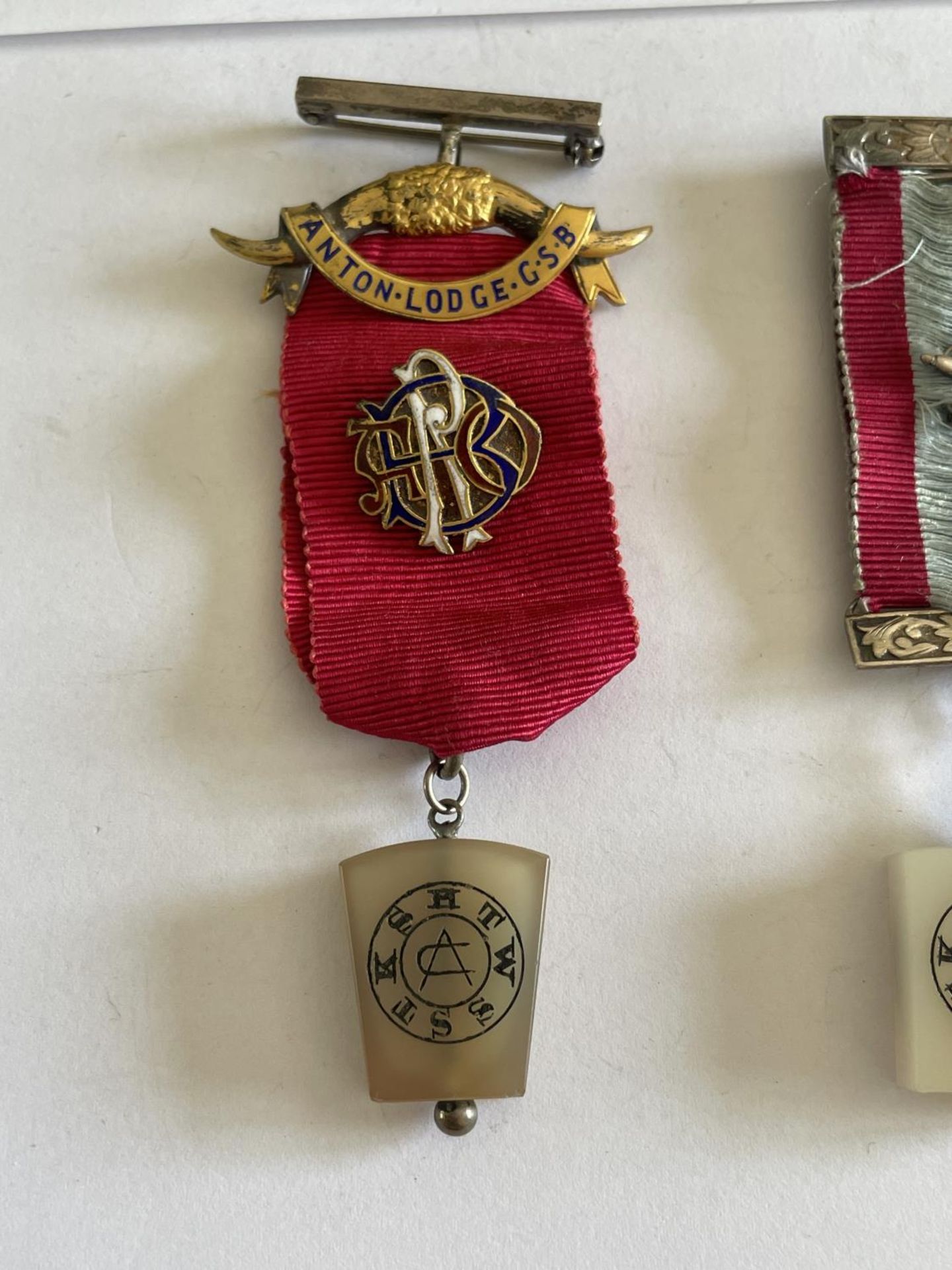 TWO MASONIC MEDALS - Image 2 of 3