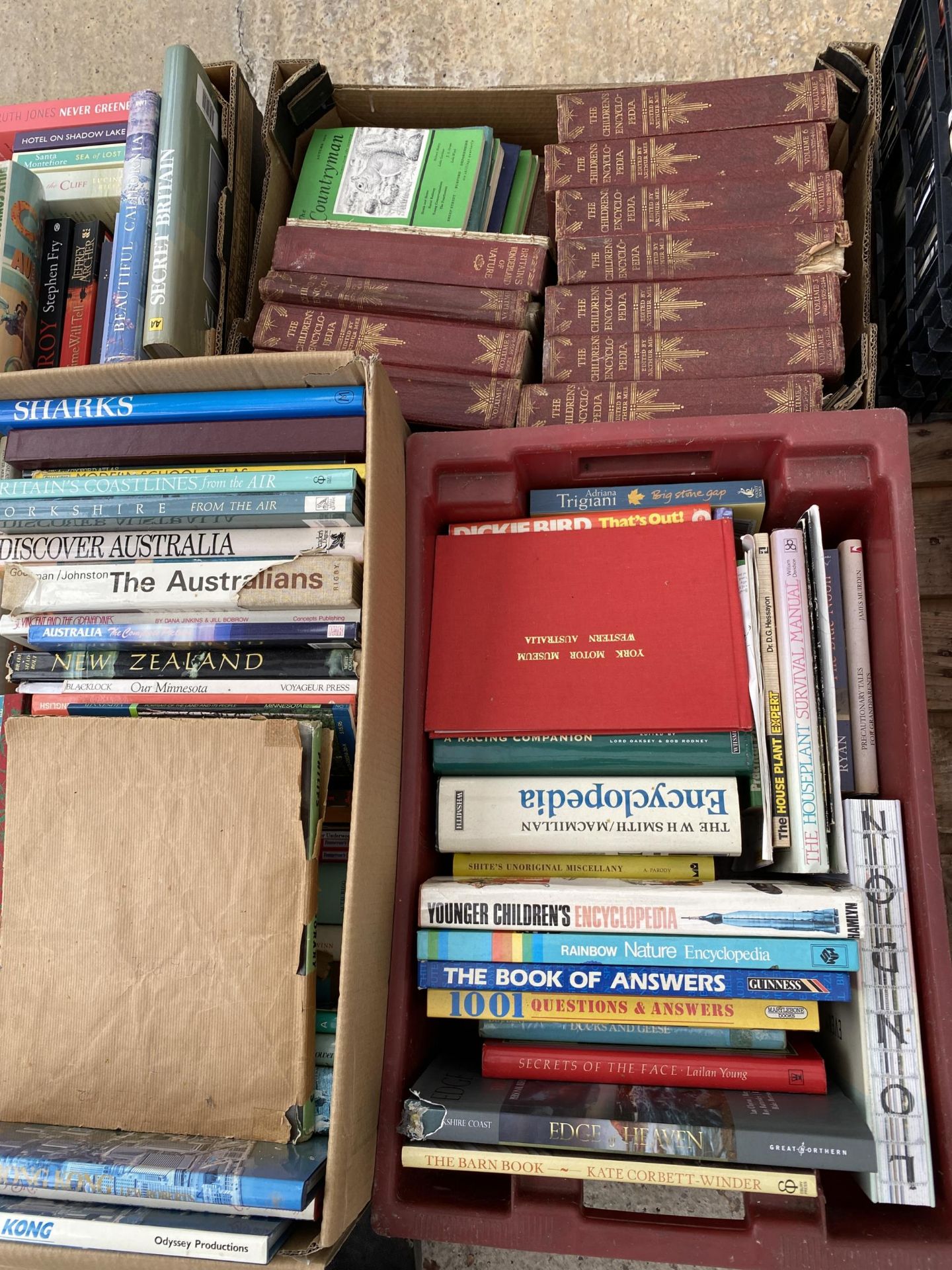 A LARGE ASSORTMENT OF BOOKS - Image 3 of 3