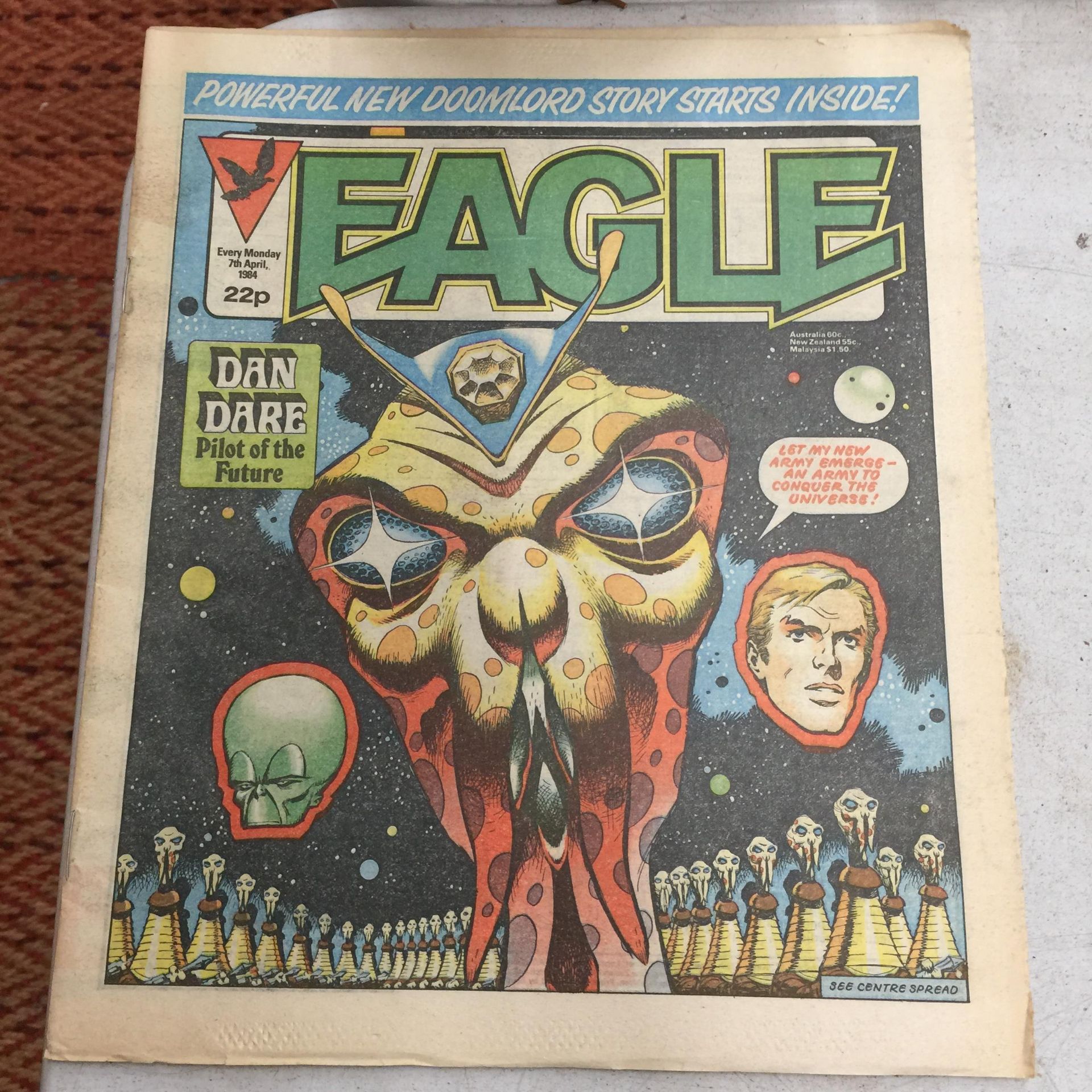 A COLLECTION OF 1980'S EAGLE COMICS FEATURING DAN DARE, ETC - 15 IN TOTAL - Image 15 of 16