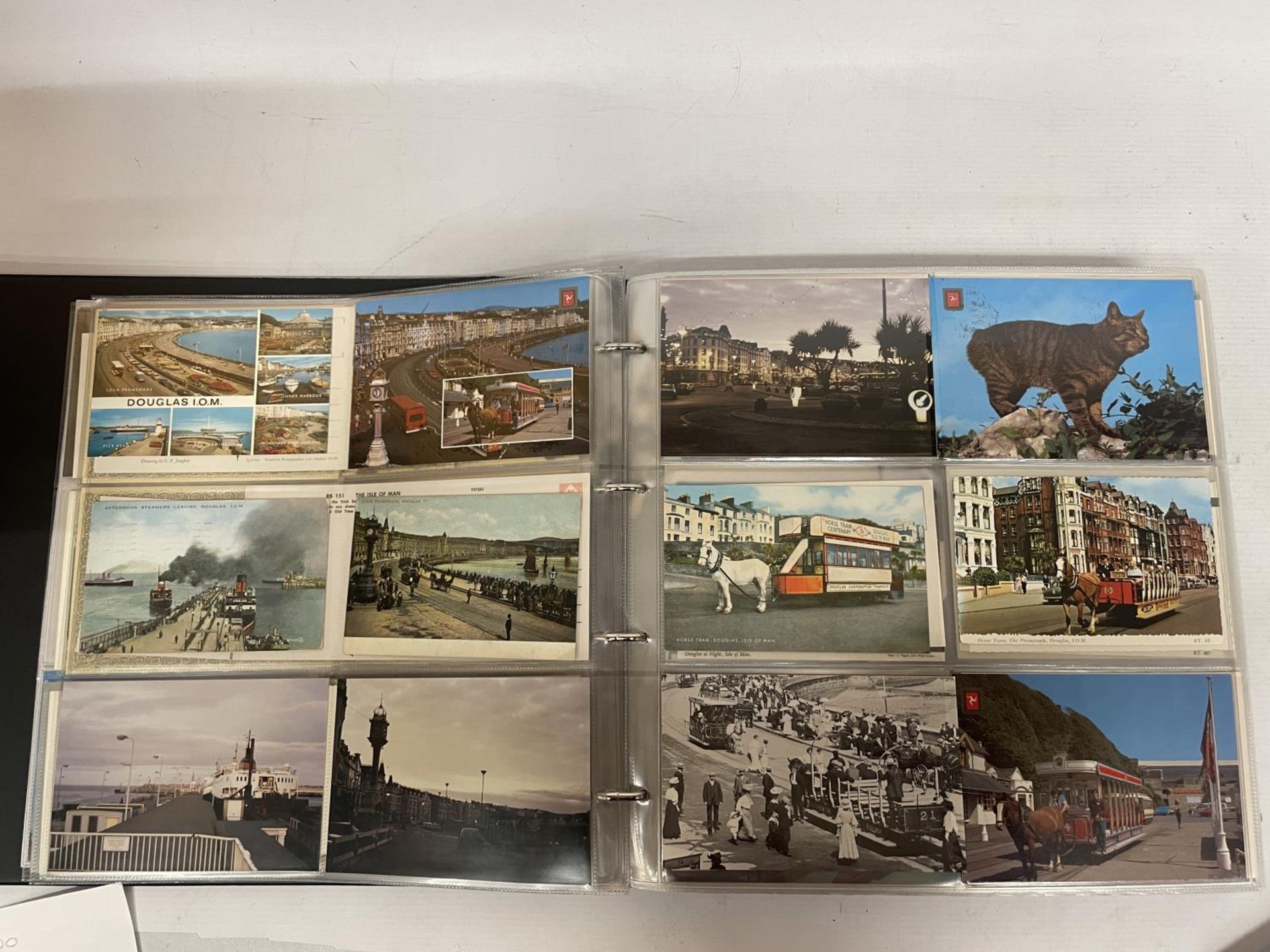 APPROXIMATELY 435 POSTCARDS RELATING TO THE ISLE OF MAN, WALES AND IRELAND IN A FOLDER - Bild 2 aus 15