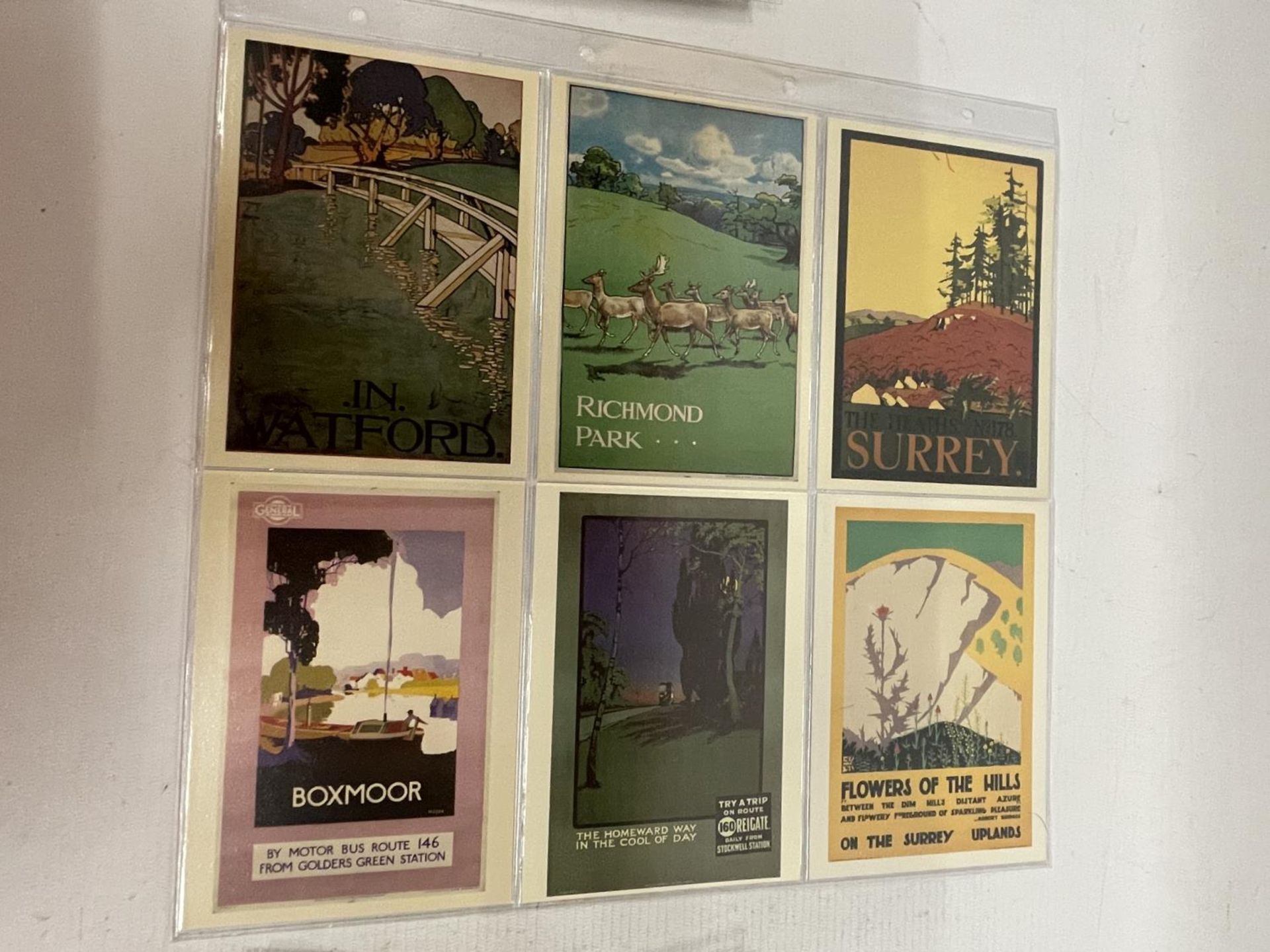 APPROXIMATELY 380 POSTCARDS RELATING TO BUSES, TRAMS, TROLLEY BUSES, UNDERGROUND,METROPOLITAN AND - Bild 5 aus 9
