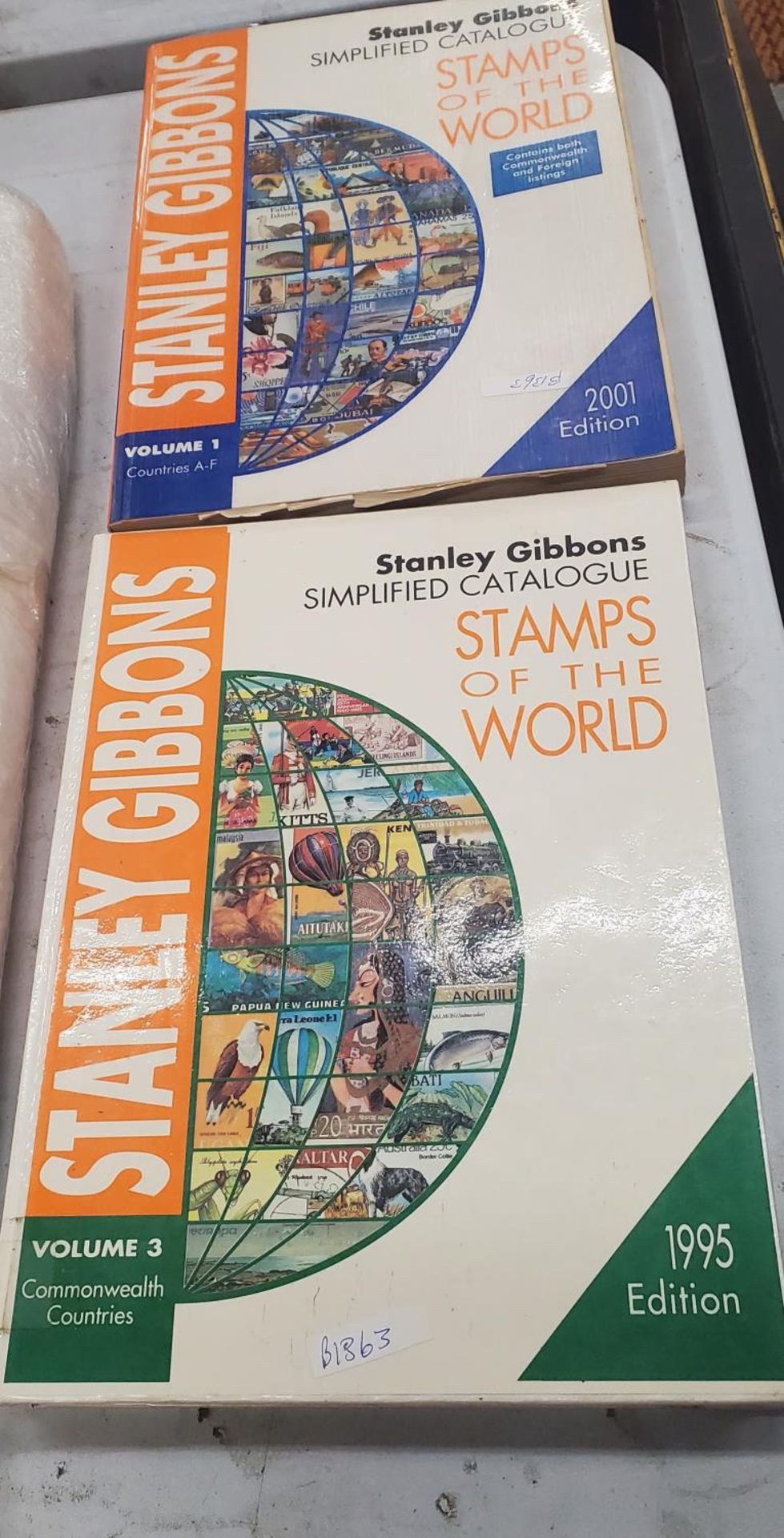 TWO STANLEY GIBBONS 'STAMPS OF THE WORLD' CATALOGUES - 1995 AND 2001