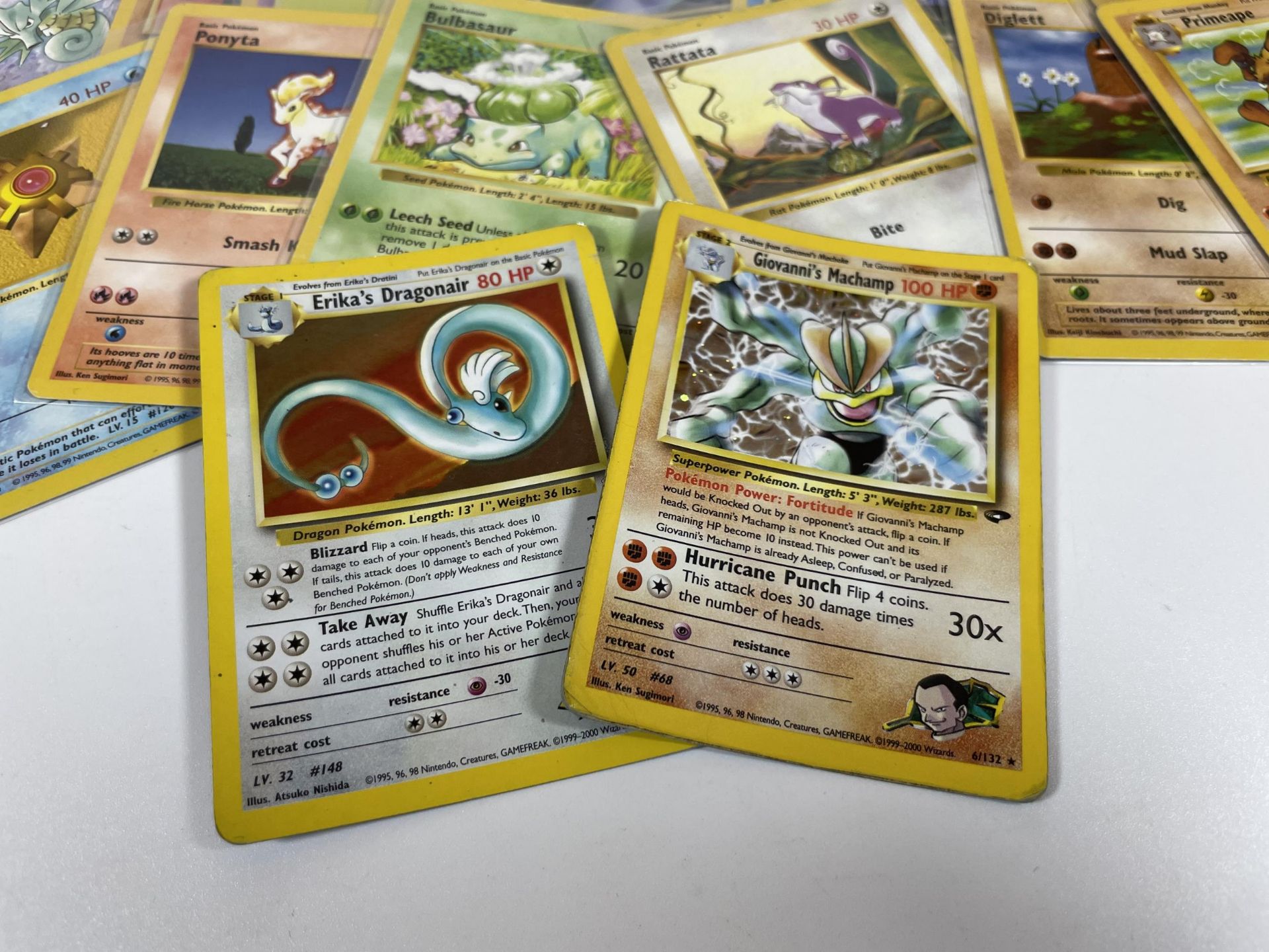 A COLLECTION OF 1999 WOTC POKEMON TRADING CARDS, GYM HEROES HOLOS, SHADOWLESS, BASE SET, JUNGLE, - Image 3 of 5