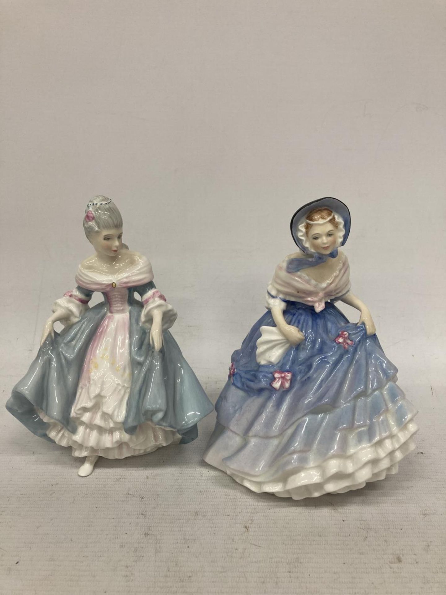 TWO ROYAL DOULTON FIGURES SOUTHERN BELLE AND ALICE