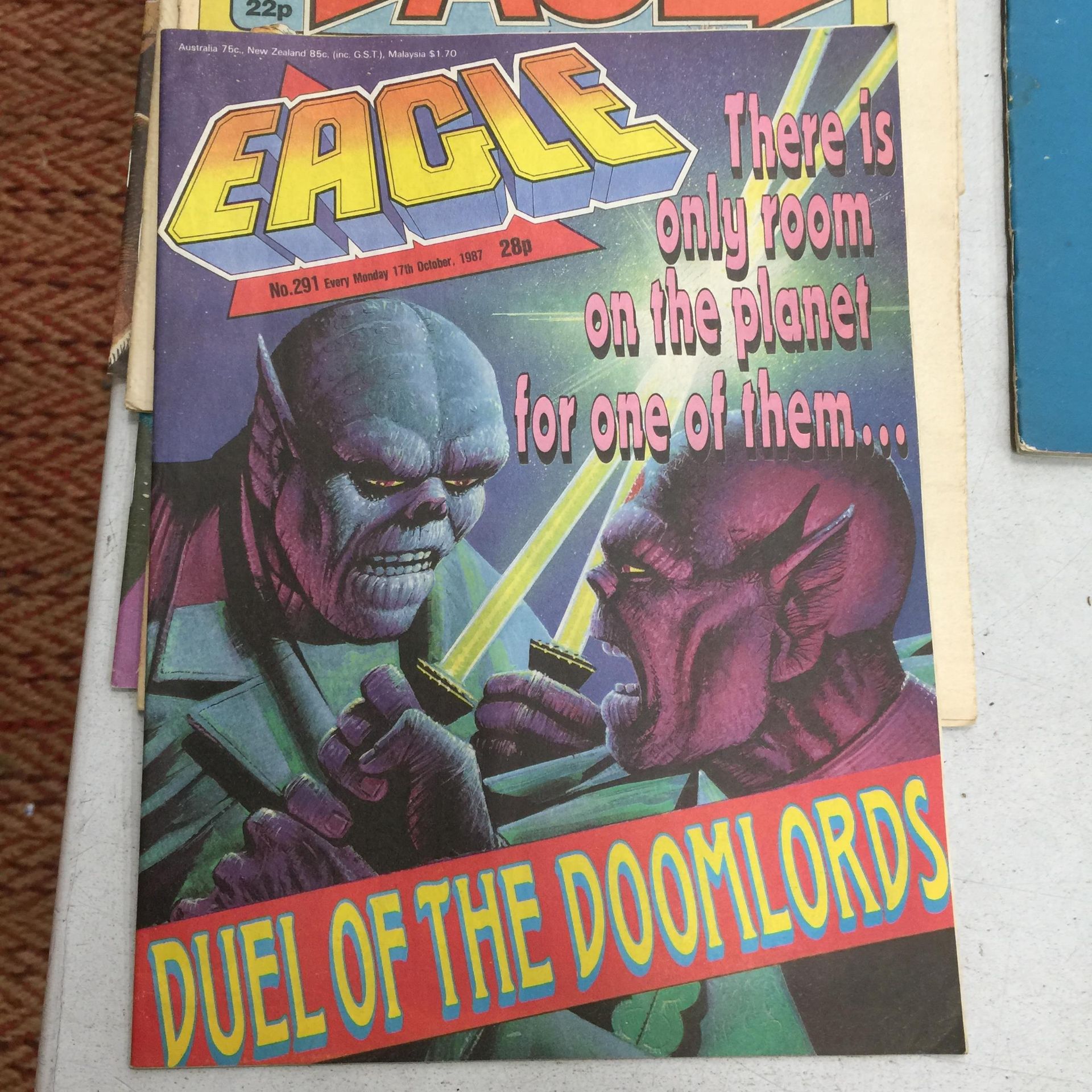 A COLLECTION OF 1980'S EAGLE COMICS FEATURING DAN DARE, ETC - 15 IN TOTAL - Image 7 of 16