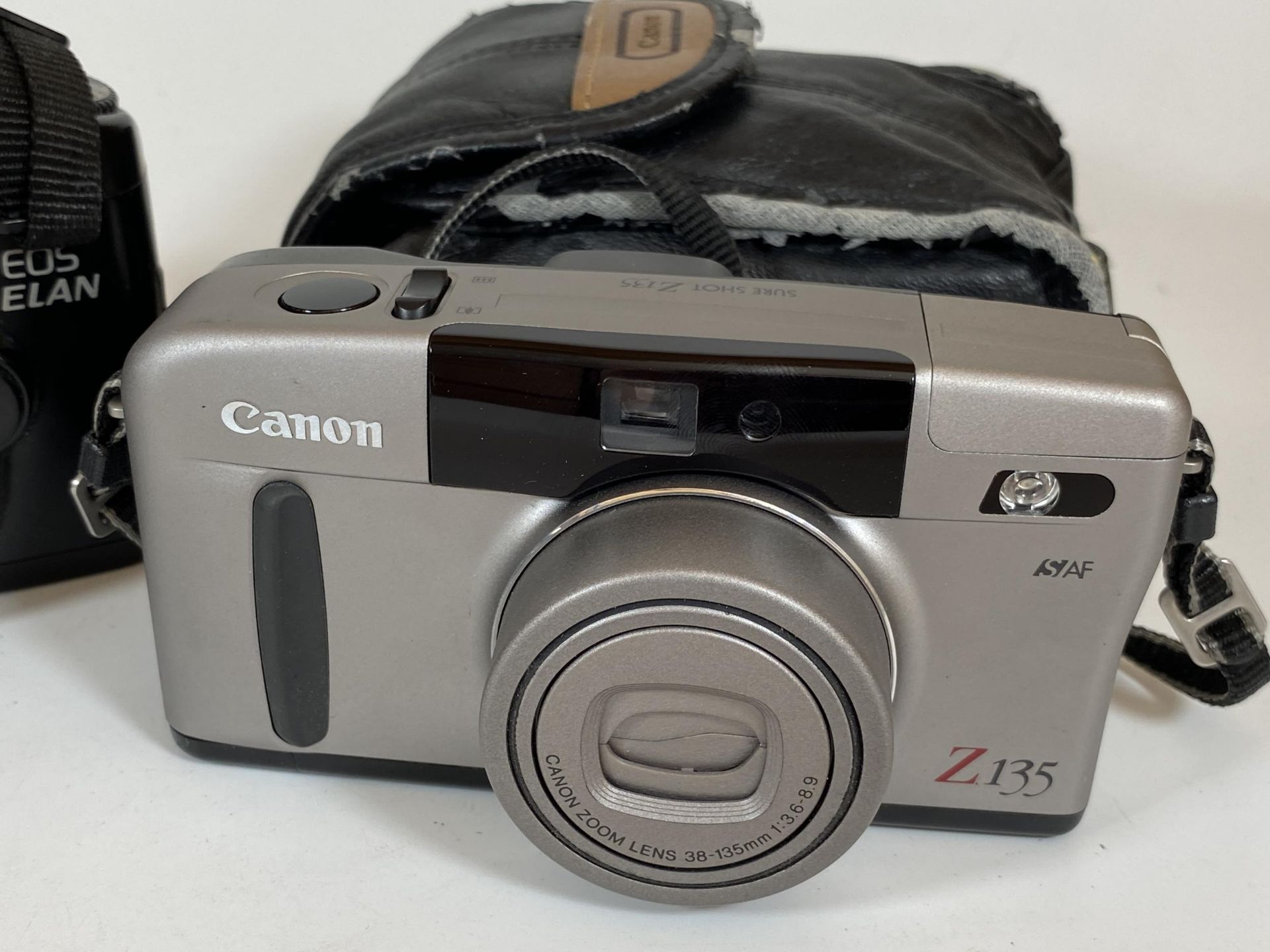 TWO CANON CAMERAS - CANON EOS ELAN BODY AND CANON Z135 WITH 38-135MM LENS - Image 3 of 3